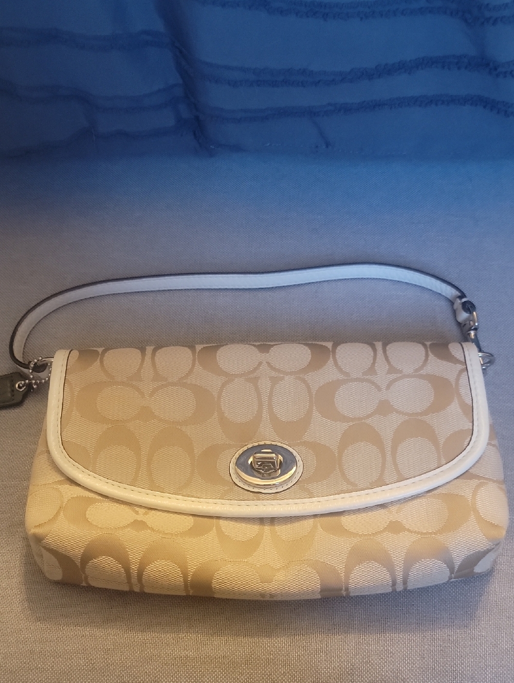 Coach Park Signature Wristlet